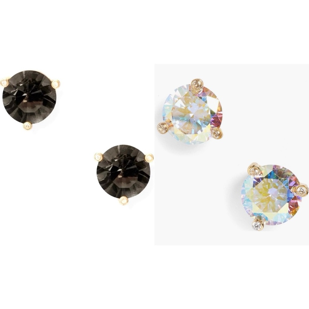 2 PAIRS ♠️ Kate Spade Rise and Shine Stud Earrings